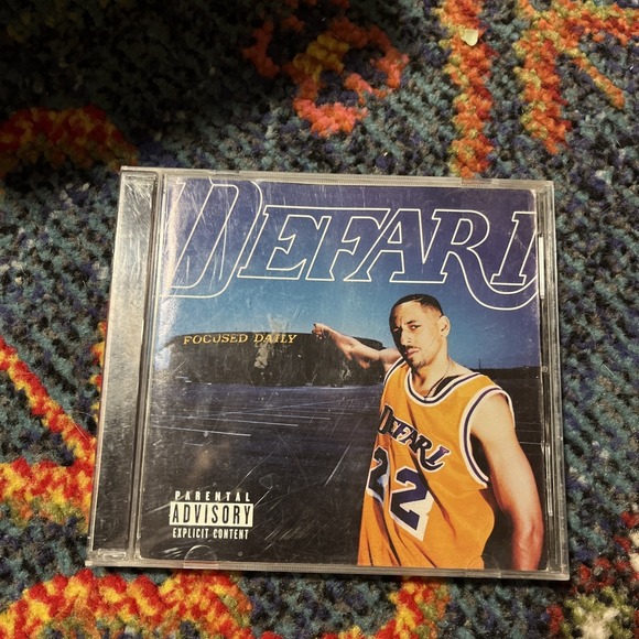 Tommy Boy Other - Defari Focused Daily CD 1998 Rap Tommy Boy First Pressing West Coast Underground